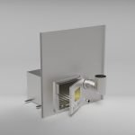 Integruota krosnelė 32KW (AISI304)