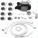 Hidromasažo sistema kubilui / voniai - 1,1 kW, 8 purkštukai